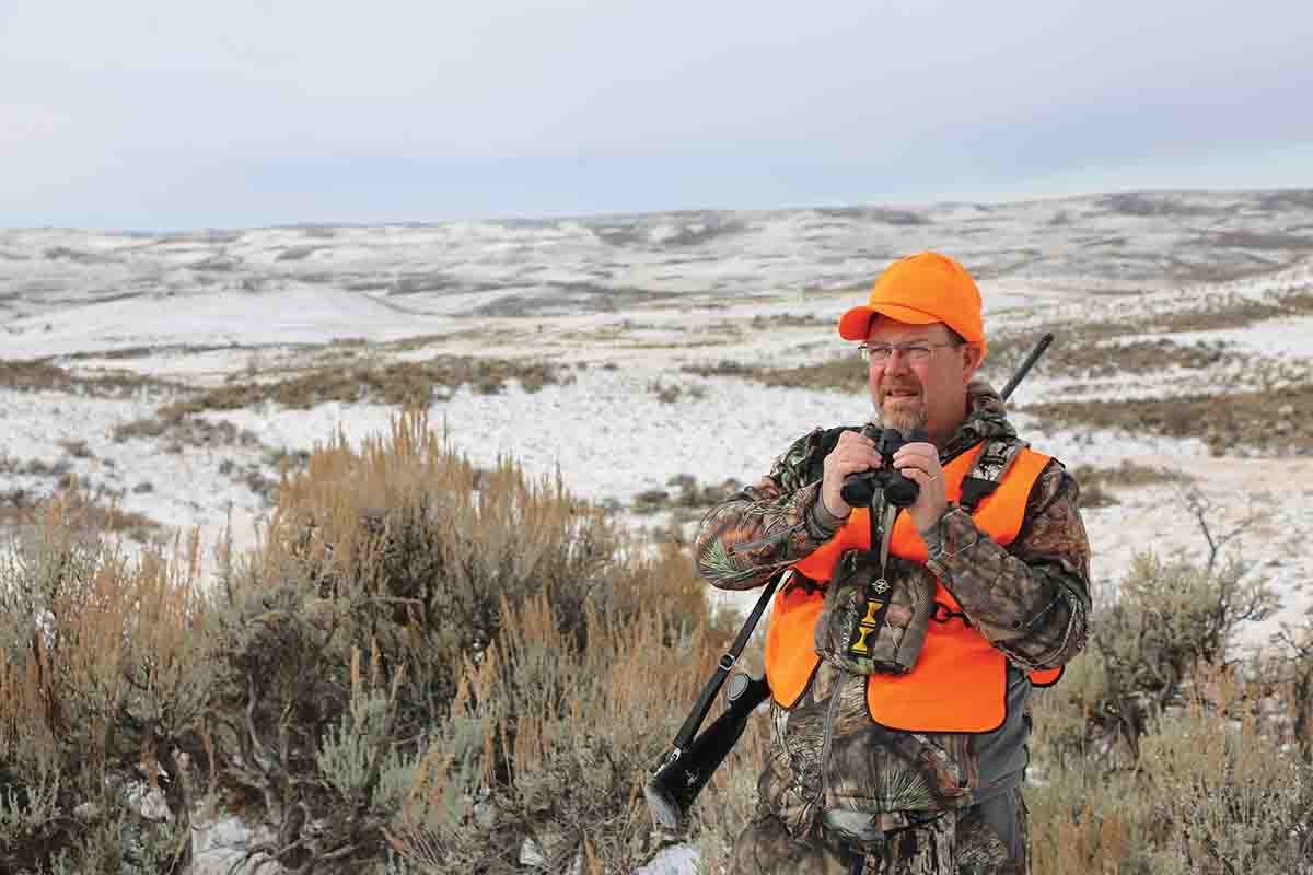 The hunters spent days glassing hills and draws in order to find the perfect muley buck.